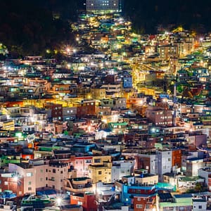 부산만의야경
